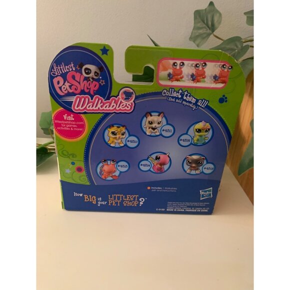 NEW in sealed package Littlest Pet Shop #2313 Walkables Hermit Crab - Picture 3 of 5